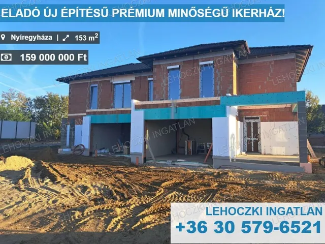Eladó ház Nyíregyháza, Korányi-kertváros 153 nm