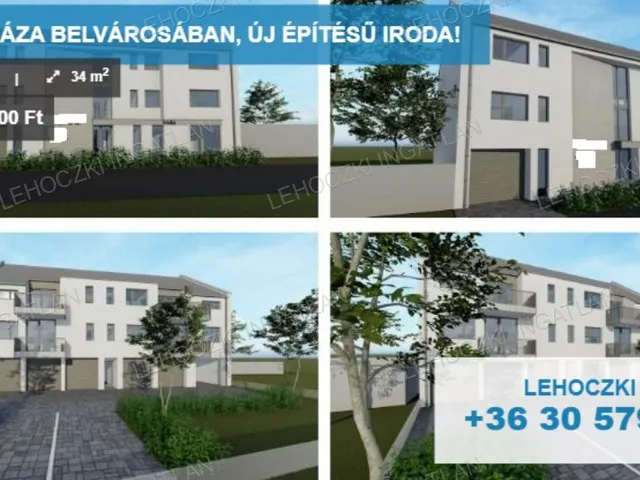 Eladó kereskedelmi és ipari ingatlan Nyíregyháza, Belváros 34 nm