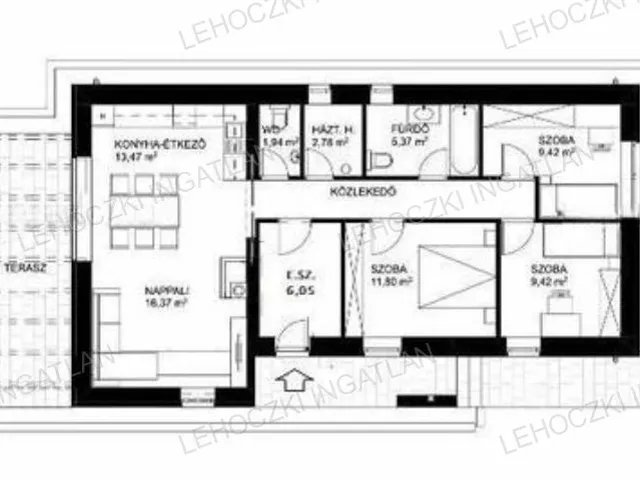 Eladó ház Napkor 80 nm