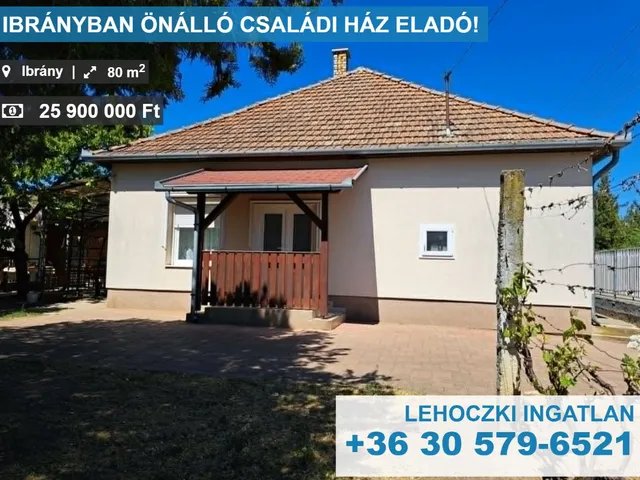 Eladó ház Ibrány 80 nm