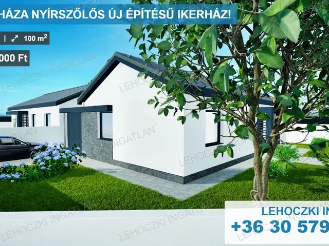 Eladó ház Nyíregyháza, Nyírszőlős 100 nm