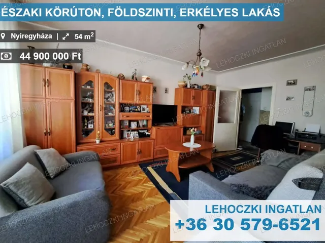 Eladó lakás Nyíregyháza 54 nm