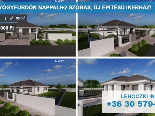 Eladó ház Nyíregyháza, Sóstógyógyfürdő 90 nm