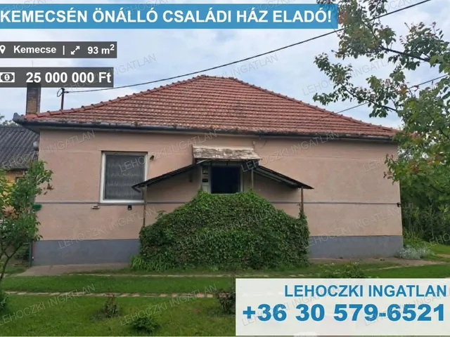 Eladó ház Kemecse 93 nm