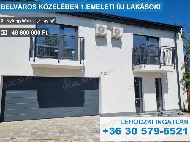 Eladó lakás Nyíregyháza, Belváros 49 nm