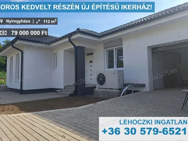 Eladó ház Nyíregyháza, Oros 112 nm