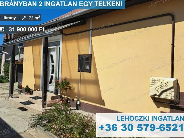 Eladó ház Ibrány 72 nm