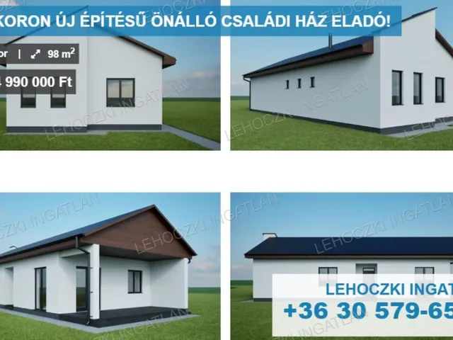 Eladó ház Napkor, nincs 98 nm