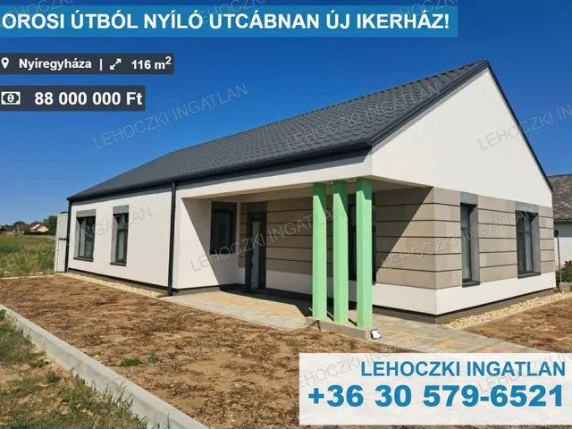 Eladó ház Nyíregyháza 116 nm