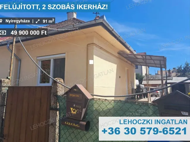 Eladó ház Nyíregyháza 91 nm