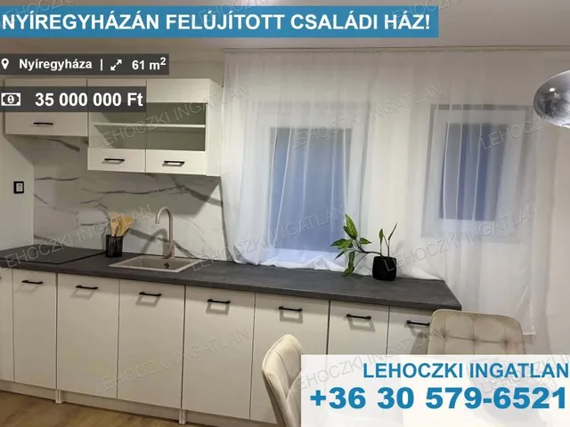 Eladó ház Nyíregyháza 61 nm