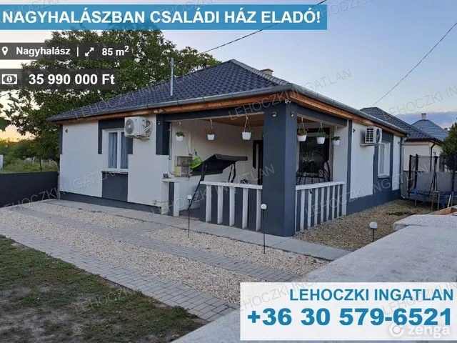 Eladó ház Nagyhalász 85 nm