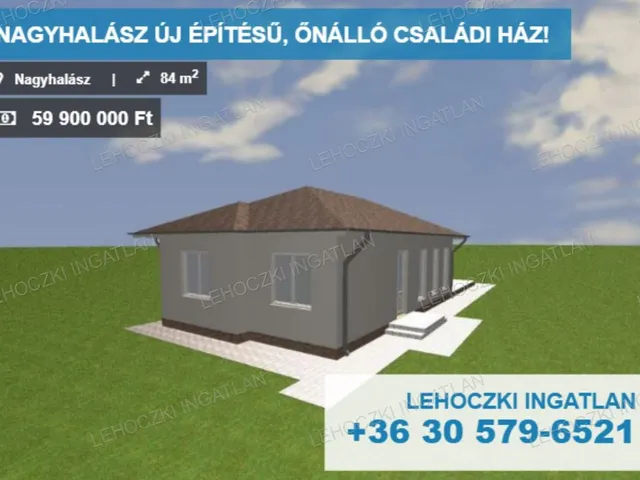 Eladó ház Nagyhalász 84 nm