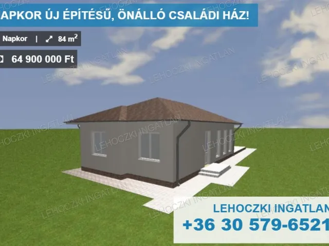 Eladó ház Napkor 84 nm