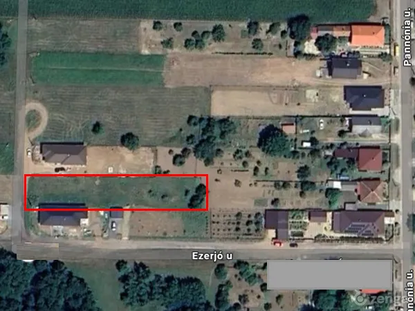 Eladó telek Nyíregyháza, Nyírszőlős 1330 nm
