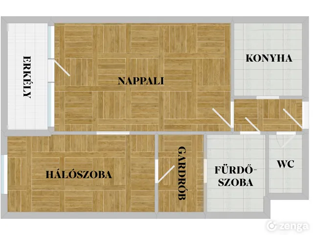 Eladó lakás Budapest XIV. kerület, Alsórákos 47 nm