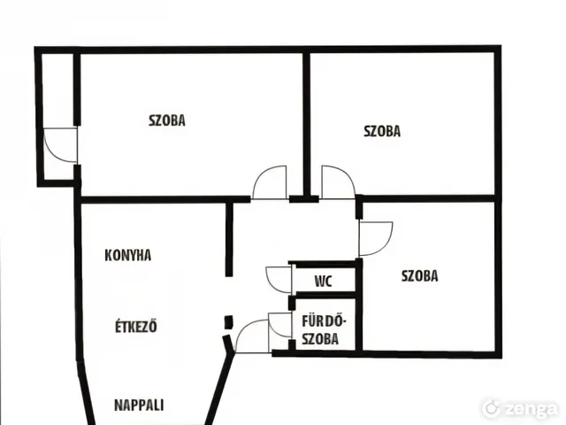 Eladó lakás Debrecen, Tócóskert 74 nm