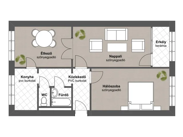 Eladó lakás Budapest XIV. kerület, Bonyhádi 66 nm