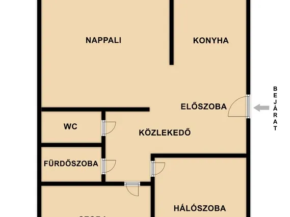 Eladó lakás Budapest XVII. kerület, Rákoskeresztúr 53 nm