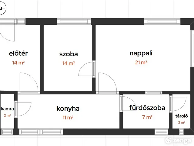 Eladó lakás Szob 70 nm