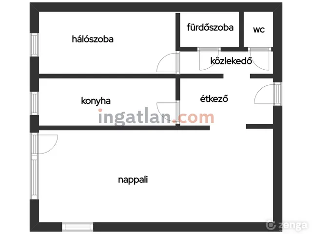 Eladó lakás Budapest XI. kerület, Gazdagrét 39 nm