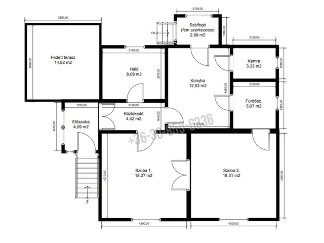 Eladó ház Nagykovácsi 77 nm
