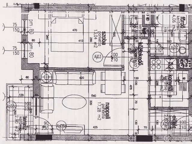 Eladó lakás Budapest VIII. kerület, Századosnegyed 45 nm