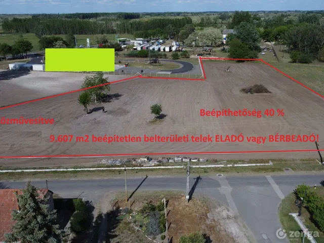 Eladó kereskedelmi és ipari ingatlan Szeged 10000 nm