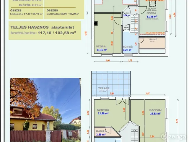 Eladó ház Szigetszentmiklós 117 nm