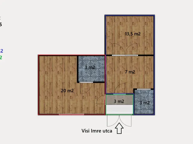 Eladó lakás Budapest VIII. kerület, Orczynegyed 33 nm