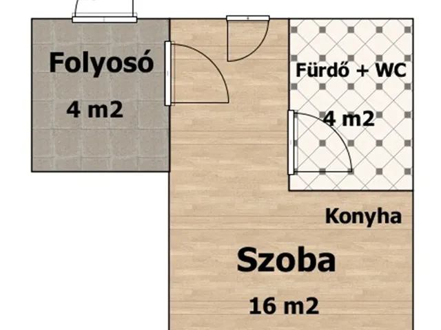 Eladó lakás Budapest X. kerület, Téglagyárdűlő 20 nm