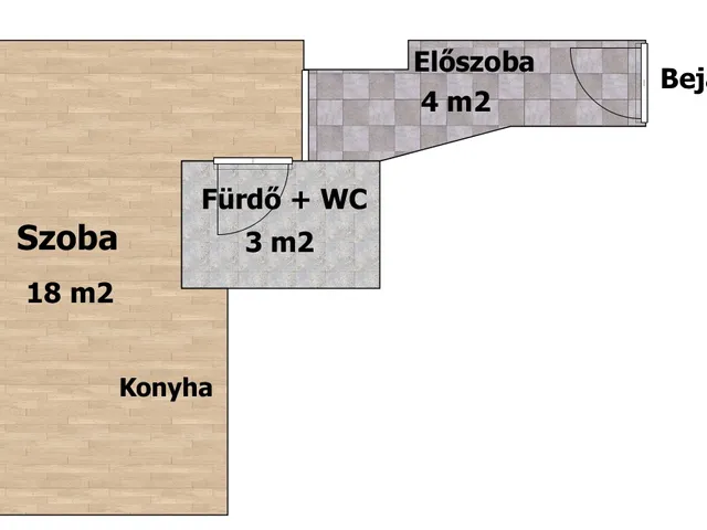 Eladó lakás Budapest III. kerület, Kaszásdűlő 25 nm