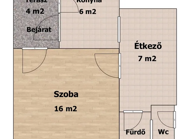 Eladó lakás Budapest XX. kerület, Pesterzsébet 34 nm