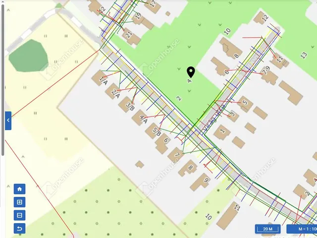 Eladó telek Bordány 1167 nm