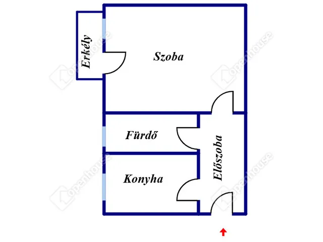 Eladó lakás Debrecen 38 nm