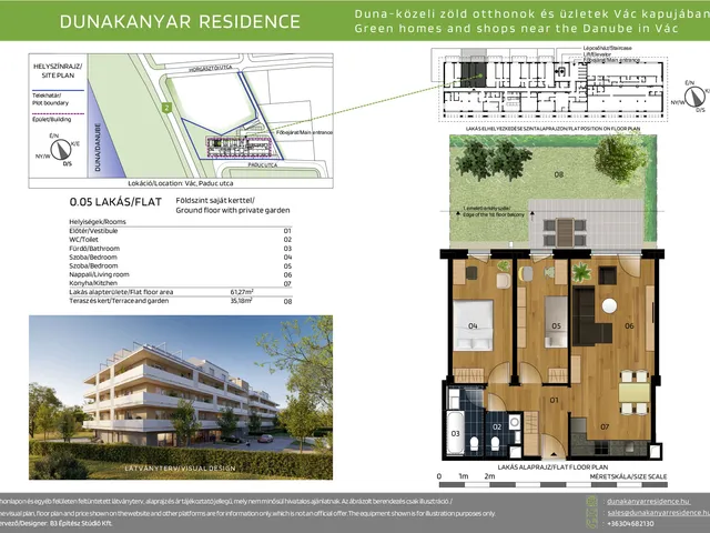 Eladó lakás Vác, Déli lakóterület 61 nm