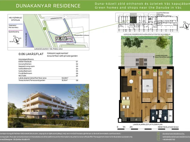 Eladó lakás Vác, Déli lakóterület 59 nm