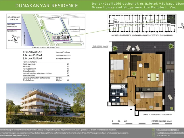 Eladó lakás Vác, Déli lakóterület 65 nm