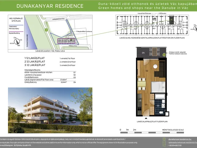 Eladó lakás Vác, Déli lakóterület 31 nm