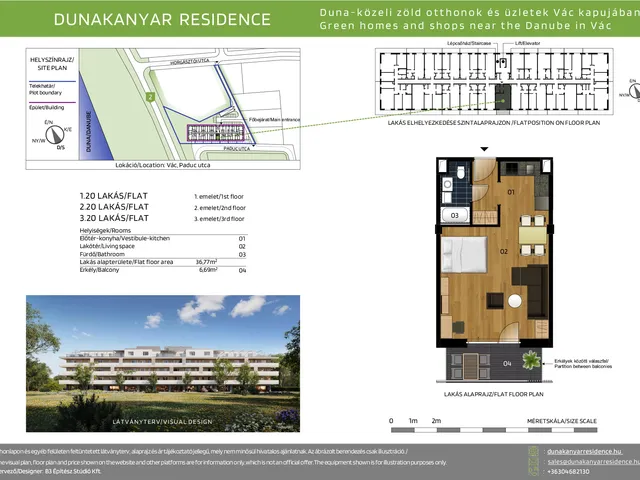 Eladó lakás Vác, Déli lakóterület 36 nm