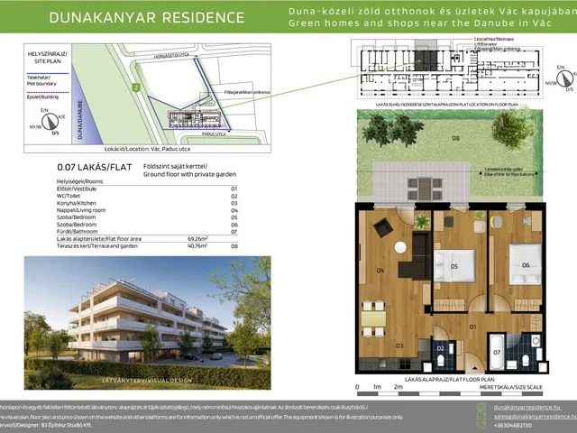 Eladó lakás Vác 69 nm