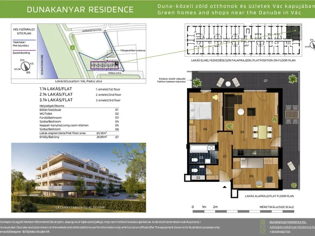 Eladó lakás Vác, Václiget 65 nm