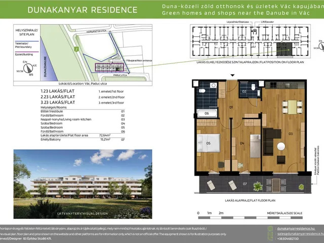 Eladó lakás Vác, Václiget 73 nm