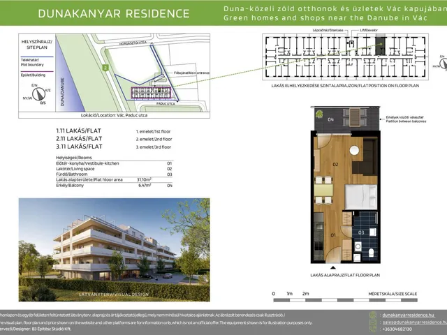 Eladó lakás Vác, Václiget 31 nm