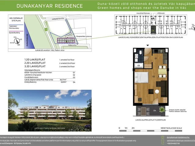 Eladó lakás Vác, Václiget 36 nm