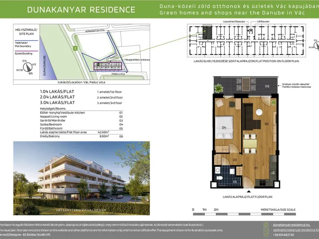 Eladó lakás Vác 42 nm