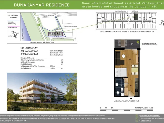 Eladó lakás Vác 31 nm