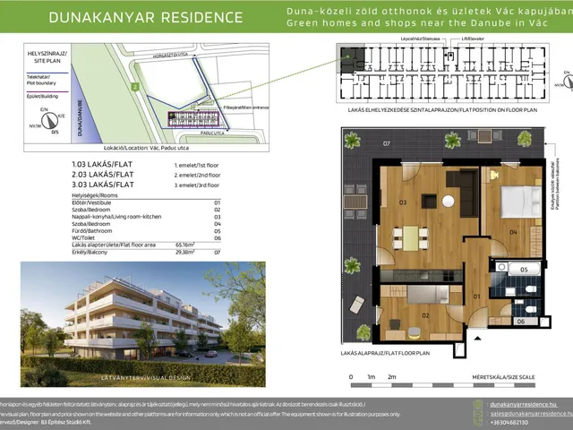 Eladó lakás Vác 65 nm