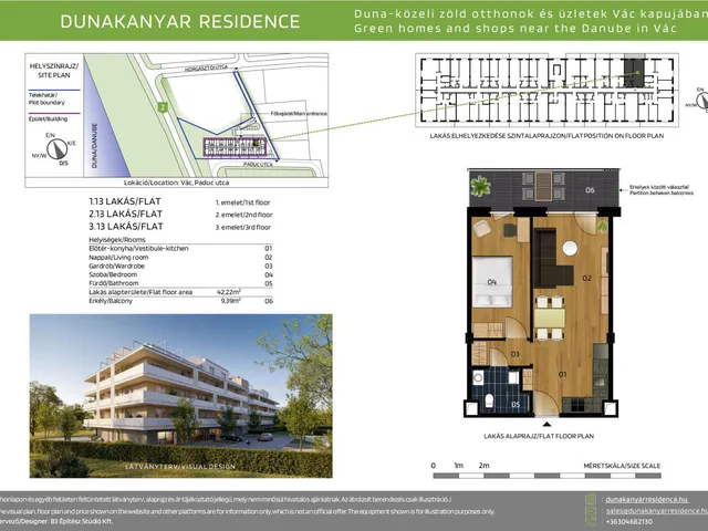 Eladó lakás Vác 42 nm