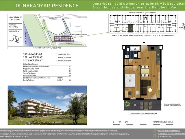 Eladó lakás Vác 42 nm